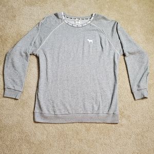 VS pink pullover sweatshirt